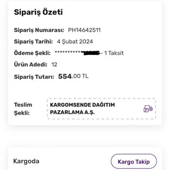 Gratis Siparişim, Kargom Sende Kargomu Getirmiyor