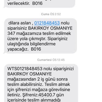 Watsons Online Sipariş Sıkıntısı