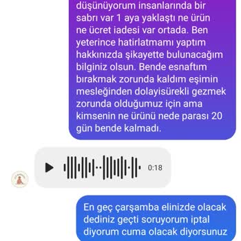 Ela Bandana Ürün Ve İade Sürecinde Yaşanan Sorunlar