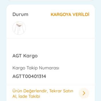 AGT Kargo Takip Sorunu