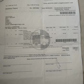 Media Markt Alınan Vestel Marka Televizyon