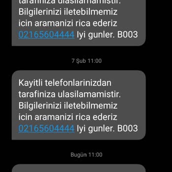 Garanti BBVA Rahatsız Edici Mesajlar, Doğru Olmayan İçerik...
