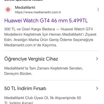 Media Markt Yanıltıcı Reklam Yapıyor