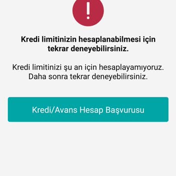 Garanti BBVA Kredi Limit Öğrenme Hatası!