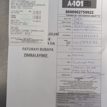 A101 İnsanları Muhatap Almıyor.