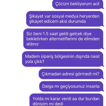 PizzaLazza Yemeğimi Bilerek Getirmedi Hayal Kırıklığı