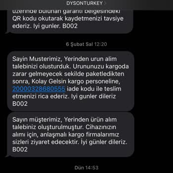 Dyson Süpürgenin Fiyat Farkını Verip Üst Modelini Almak