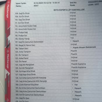 Pilot Garage Hangi Ekspertize Güveneceğiz