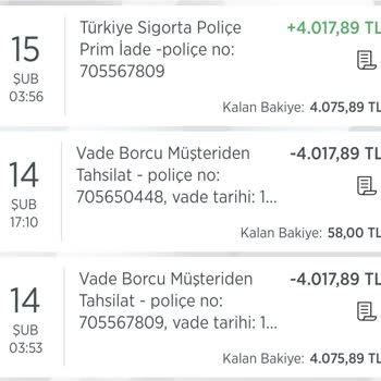 Türkiye Sigorta Sigorta TOKİ Konut Sigortası Bilgim Dışında Yenilenmesi Hakkında