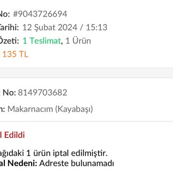 Trendyol Paramı Aldı Fakat Yemeğimi Yollamadı İadesini De Yapmıyor