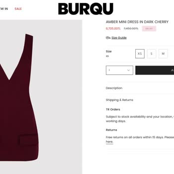 Burqu Hizmet Politikası Şikayet