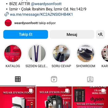 Weardysonfoott (Instagram) Yetkisiz Satıcı