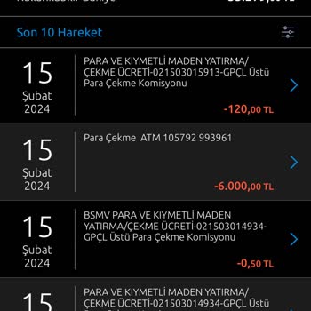 Yapı Kredi ATM Den Para Çekme Ücreti Alıyor