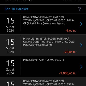 Yapı Kredi ATM Den Para Çekme Ücreti Alıyor