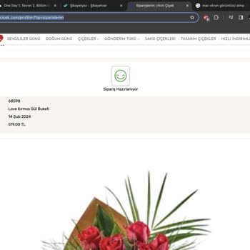 Hızlı Çiçek (hizlicicek.com) Zamanında Verilmeyen Sözler