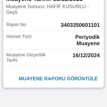 TÜVTÜRK Depremden Gelen Biri Alınan Kredi Kartı Komisyon Ücreti İadesini