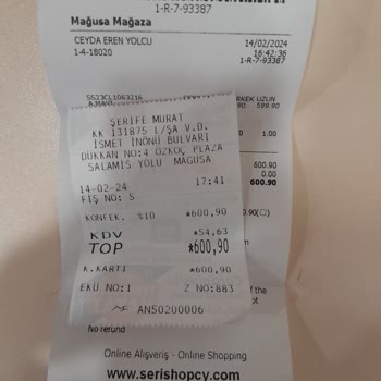 Colin's İade Almıyor