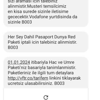Vodafone Tarafından Haksızlığa Uğradım Faturama İtiraz Ediyorum