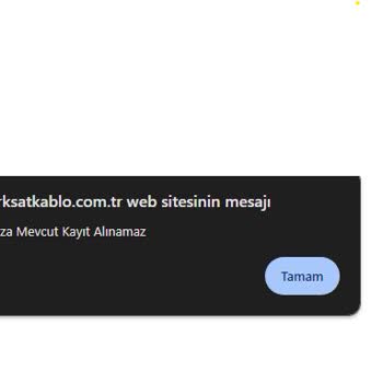 Kablo Net Bölgesel Arıza. Bilgi Verilmemesi