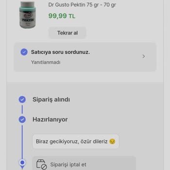 Hepsiburada Dan Aldığım Ürünüm Teslim Edilmiyor.