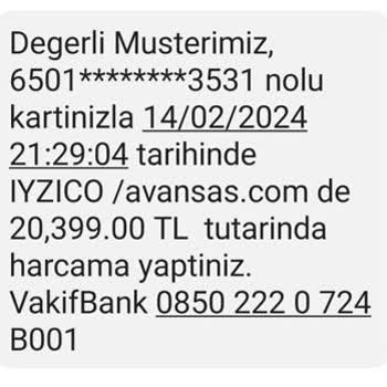 Kredi Kartımızdan Avansas.com Dan Bilgimiz Olmadan Para Çekilmesi
