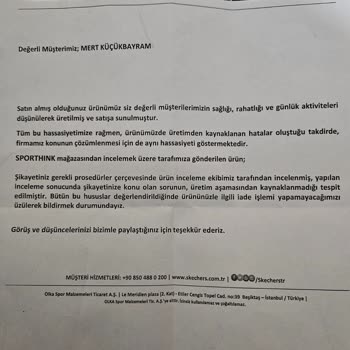Skechers'ın Su Geçirmez Diye Sattığı Sözde "waterproof" Ayakkabısı