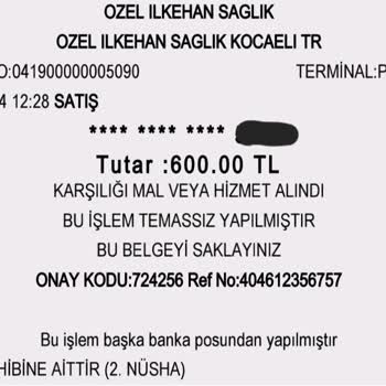 Darıca Özel Hayat Tıp Merkezi (KBB) Hijyen Para Sorunu