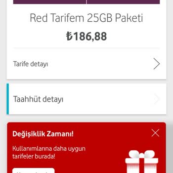 Vodafone Müşteri Fiyat Farkı