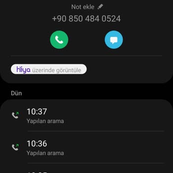 0850 484 0524 Numaradan Aranarak Taahhütname Onaylatma