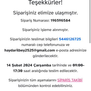 Osevio.com Hem Zamanında Teslim Olmadı Hem De Yanlış Ürün Teslim