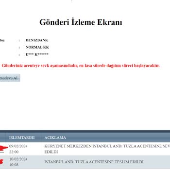 Kuryenet 5 Gündür Kuryemi Getirmedi