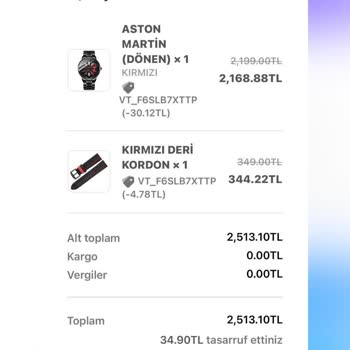 jantsaat.store Ürünün Siparişle Alakası Yok