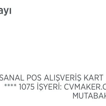 CV Maker İzinsiz Para Çekimi