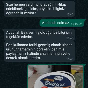 A101 Kapıda Uygulaması S. T. T. Geçmek Üzere Olan Ürünleri Gönderiyor