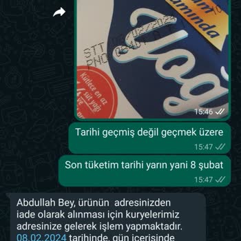 A101 Kapıda Uygulaması S. T. T. Geçmek Üzere Olan Ürünleri Gönderiyor