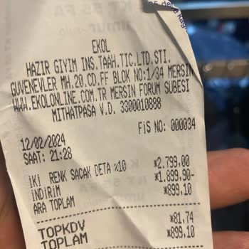 Ekol Giyim Ürün İade Almıyorlar