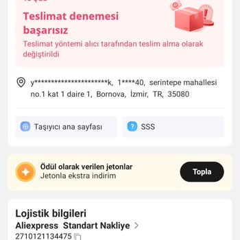 PTT Kargo Mağduruyum. Ürünüm Teslim Almadan İzmir'de