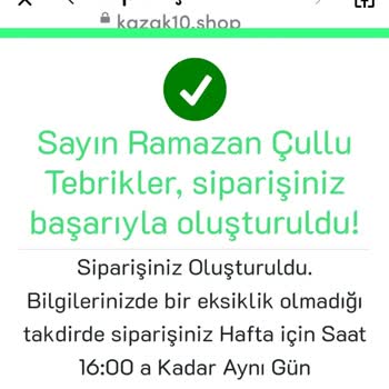 Kazak10.shop Kazak10. Shop İsimli Şirket