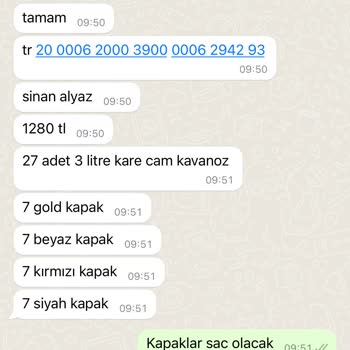 Toptan Kavanoz Firması Ürünlerimi Göndermiyor. Ücret İadesi Yapmıyor.