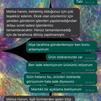 Madame Coco Eksik Kargo İlgisiz Müşteri Temsilcileri