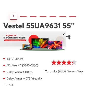Vestel Vest TV Değişim Fiyat Uyuşmazlık Mağduriyeti