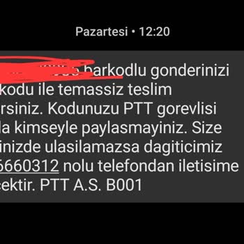 PTT Kargo Teslim Edilmeyen Kargo Teslim Edildi Yaptı