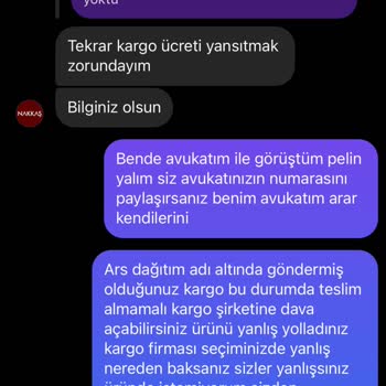 Nakkaş Aksesuar Nakkaş Takı Yanlış Ürün Gönderilmesi