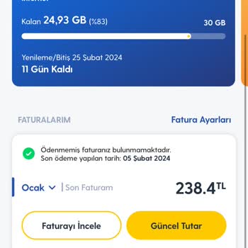 Turkcell'in Kontrat Bitimi Fahiş Zam Uygulaması.