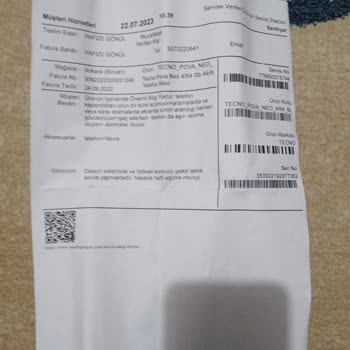 Tecno Mobile Tecno Pova Telefonda Gelen Arama Durumunda Ekran Kararması Sorunu