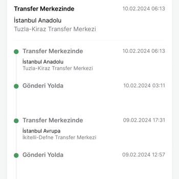 Trendyol Express Kargoları Transfer Merkezinde Bekletiyorlar