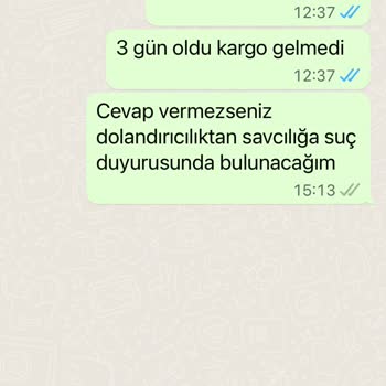 Buharfiyat.com Sipariş Sorunu Ve İletişim Kesintisi