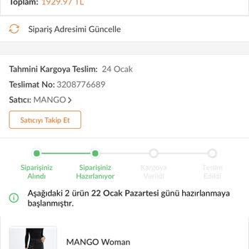 Trendyol Teslim Ve İade Edilmeyen Ürün
