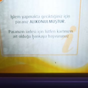 VakıfBank Ünite Arızası Parayı Alıkoyma
