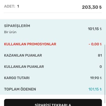 Watsons Teslim Edilemeyen Ürün